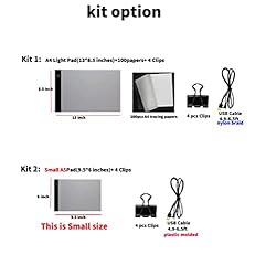 Small A5 Ultra-Thin Portable LED Tracing Light Box