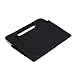 Preferred Nation Reusable Cup Carrier/Caddy (Set of 2), Holds 6 Soda Coffee Cups or Cans, Sturdy Frame and Solid Base, Foldable Convenient Easy to Carry | Great for Food Delivery Black