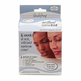 Godefroy Instant Eyebrow Tint Permanent Eyebrow Color Kit, Medium Brown by Godefroy