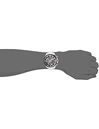 Casio Edifice - Reloj casual de cuarzo para hombre, acero inoxidable, color plateado, modelo EQS-600DB-1A4CR