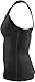 JustOneStyle New 076 Black Skin Tights Compression Base Layer Sports Sleeveless Top Mens