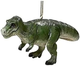 Ornament Hooks - Kurt-Adler Decorative Ornament with S-Hook and Gift Box, Variety Collection (Dinosaur [Tyrannosaurus Rex], C3702)