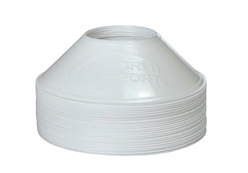 World Sport MINI Disc Cones White (25 Pack)…