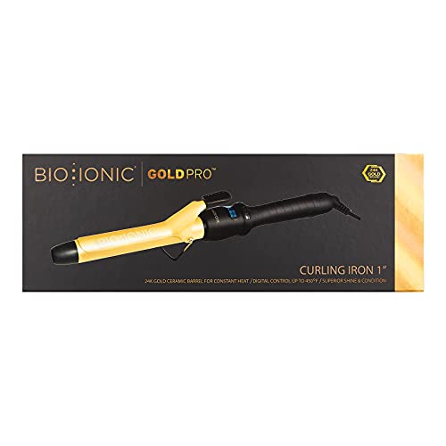 BIO IONIC Goldpro Curling Iron 1 Inch Pricepulse