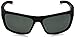 Spy Optic Dega Shield Sunglasses, Soft Matte Black/Happy Gray/Green Polar, 1.5 mm