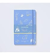 Moleskine ノート World Animal Day 2021 foxco Limited Edition Notebook ラージサイズ 無地 パウダーブルー SEQP062FOXCO...