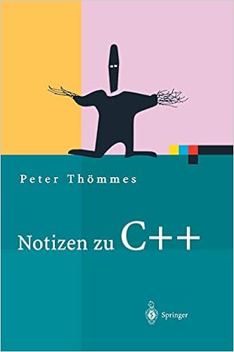 Amazon Com Notizen Zu C Xpert Press German Edition 9783642622861 Thommes Peter Books