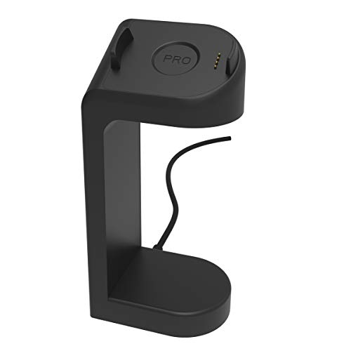 Ticwatch Pro Charger,Replacement Data Connection Charging Dock Compatible with Ticwatch Pro Stand Station Case Friendly with 5 Feet Charger Cable Black