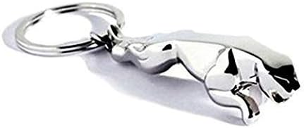 RSEE Jaguar Keyring & Keychain (Silver)