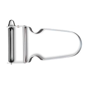 Victorinox dunschiller met aluminium handvat, pendelblad, duurzaam, roestvrij staal, 11 cm