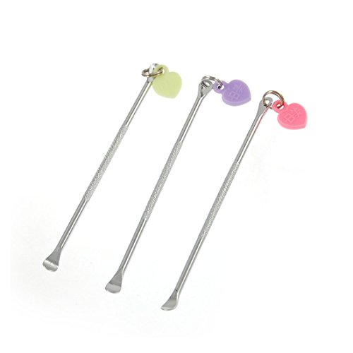 uxcellÂ® Metal Heart Decor Home Health Care Curette Ear Wax Remover Tool Earpick Cleaner