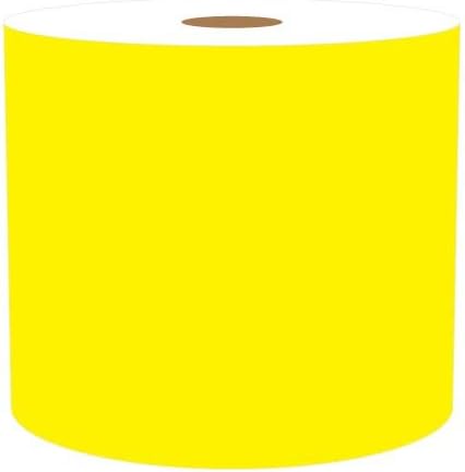 VnM SignMakerVNMYL-3102 Yellow Vinyl Tape, 150' Length, 4" Width