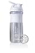 BlenderBottle SportMixer Tritan Grip Shaker Bottle, Clear/White, 28-Ounce primary
