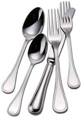 Couzon Le Perle Stainless Steel Five Piece Place Setting