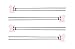 Charcoal Companion Double Prong Pig Skewers, Set of 4