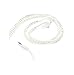 Kikkerland Pearl Ear Buds, White