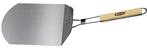 Man Law BBQ Products Man-PP1 Series Foldable Pizza Peel, One Size, Aluminium/Stainless Steel And Wood