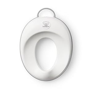 BABYBJORN Toilet Trainer, White/Gray, 1 Count (Pack of 1)