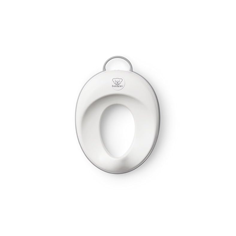 BABYBJORN Toilet Trainer, White/Gray, 1 Count (Pack of 1)