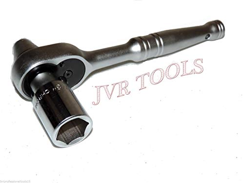 (KaleidoScope)1/2" SCAFFOLD RATCHET WITH 7/8" 6-POINT SOCKET PRO. NEW - Thumbnail 2