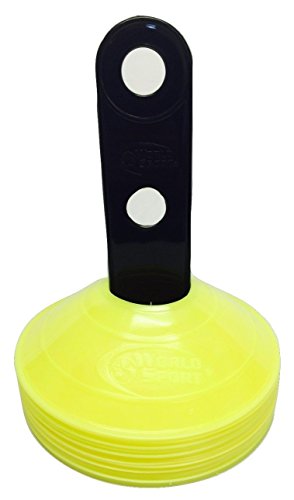 World Sport Disc Cones Neon Yellow