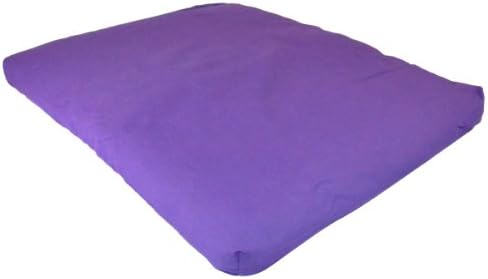 Amazon.com : Yoga Direct Purple 100-Percent Cotton Zabuton ...