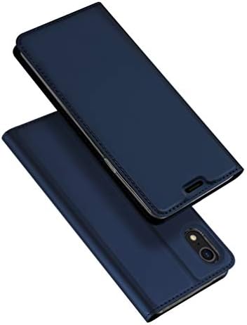 Grotech iPhone Xr Case PU Leather Wallet Card Holder Kickstand Magnetic Flip Full Protective Cover