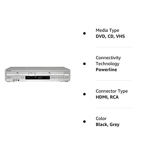 Sony VHS/DVD Combo Player (Renewed) Pricepulse