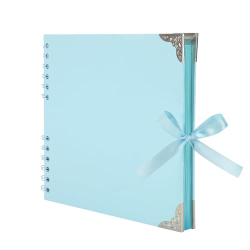 LOYALBOOK 20,3 x 20,3 cm DIY Scrapbook Album 60 Seiten für Hochzeit Familienfoto