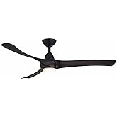 Wind River Droid LED Matte Black Ceiling Fan