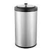 JenLn Container met recycling 9L 12L roestvrij staal Intelligent Induction Trash Can Woonkamer Slaapkamer Keuken…