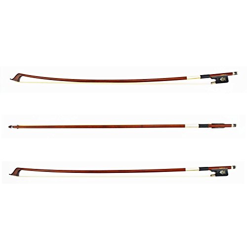 VingoBow 4/4 Size Pure Silver Mounted Pernambuco Cello Bow For Concetro Level! Well Balanced Warm Tone and Nice Flexibility, Art No.860C