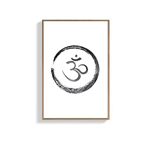 Framed Canvas Wall Art for Living Room, Bedroom Zen Canvas Prints for Home Decoration Ready to Hanging - 16x24 inches