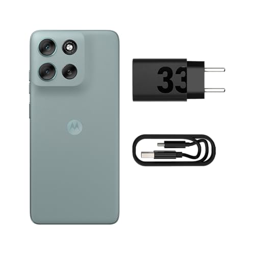 Smartphone Motorola Moto g56 5G - 256GB 24GB (8GB RAM+16GB Ram Boost) e 50MP Sony Lytia 600 Camera Ultrarresistencia militar IP68 + IP69 - Cinza