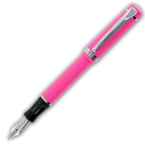 Nemosine Singularity Fountain Pen, Extra Fine German Nib, Pink (NEM-SIN-10-EF)