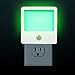Maxxima Green Glow LED Night Light with Dusk to Dawn Sensor (Pack of 2)