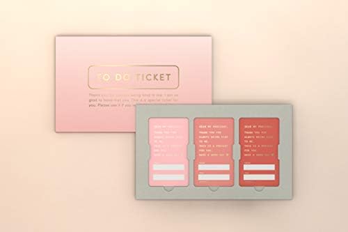 To Do Ticket Love 大人のための 券 肩たたき券 お手伝い券