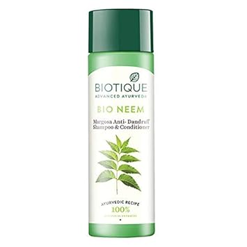 Biotique Bio Neem Margosa Anti Dandruff Shampoo and Conditioner, 190ml