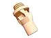 American Mantle Ceramic Burner Tip for Outdoor Gas Lights