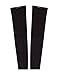 Derivative Arm Sleeves for Fashion & Sports (Unisex) Medium Black