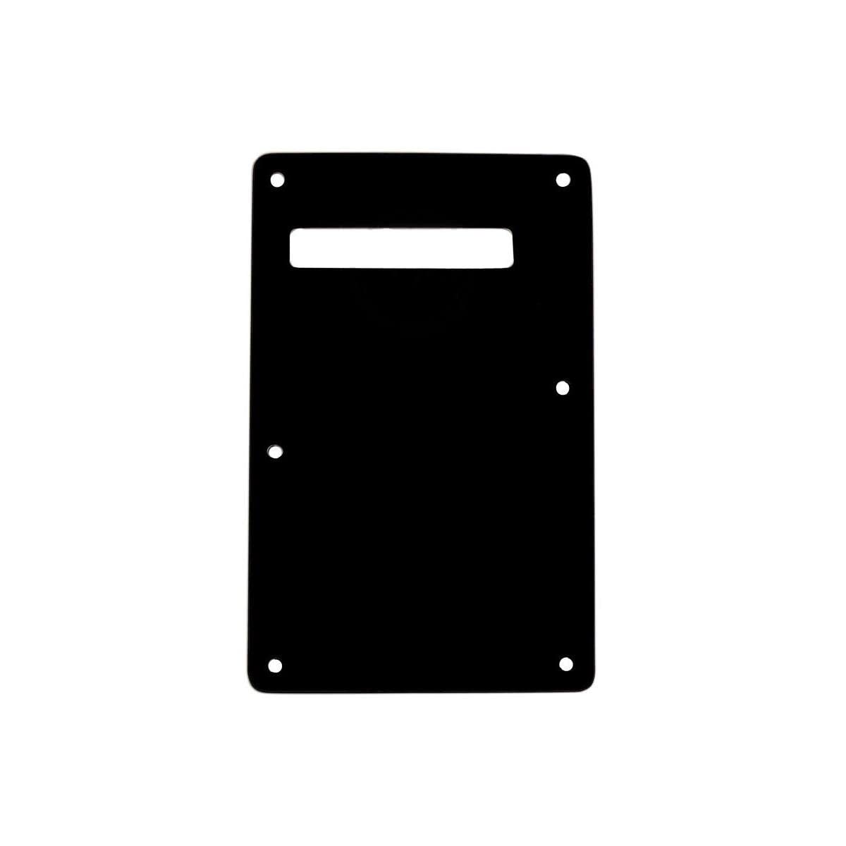 Fender® Strat® Stratocaster® Modern-Style Tremolo Backplate - 3-Ply - Black