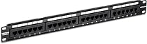 TRENDnet 24-Port Cat5/5e Unshielded Wallmount or Rackmount Patch Panel, TC-P24C5E