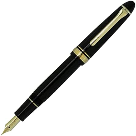 Amazon.com: Sailor Fountain Pen Profit Casual Gold Trim Black