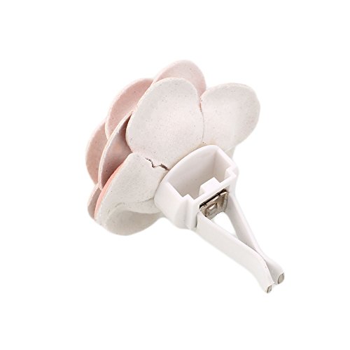 CEWAAL Haihuic Auto Car Vehicle Camellia Flower Home Vent Clip air freshener Air Outlet Perfume Clip Fresheners Decoration