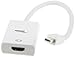 Amazon Basics Mini DisplayPort to HDMI Adapter, Pack of 10, White
