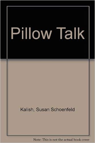 Pillow Talk Susan Schoenfeld Kalish 9780671545659 Amazon