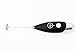 Arrbees Espresso Milk Frother Handheld Foam Maker Whisk Mixes Coffee, Mini Foamer Cappuccino, Frappe, Matcha, Cocoa. Stand & Coffee Spoons Included