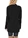 Astylish Womens Long Sleeve Open Front Soft Knit Cardigan Loose Oversized Sweater Coat Black