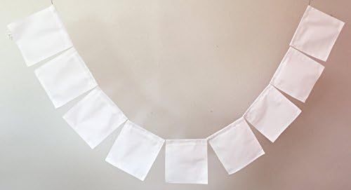 Custom White Prayer Flag
