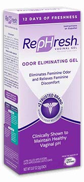 REPHRESH Vaginal Gel, Odor Eliminating Gel, 4 Pre-Filled Applicators - //medicalbooks.filipinodoctors.org